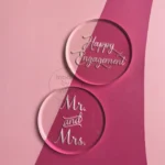 Him & Hers lovely Couples Embosser
