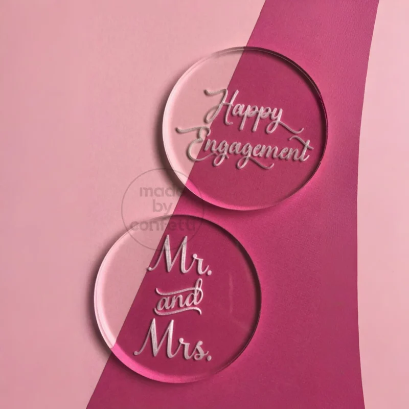 Him & Hers lovely Couples Embosser