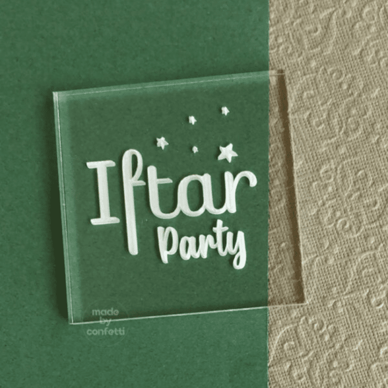 Iftar Party Embosser
