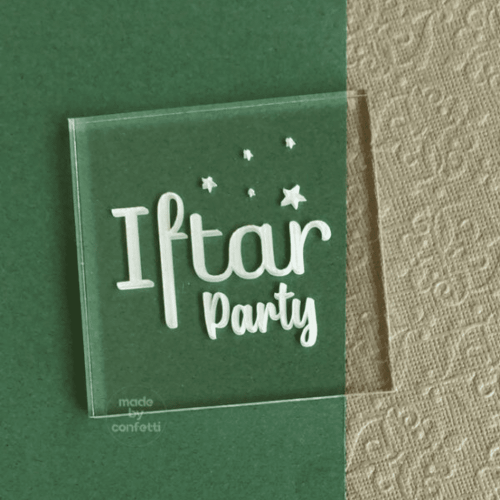 Iftar Party Embosser