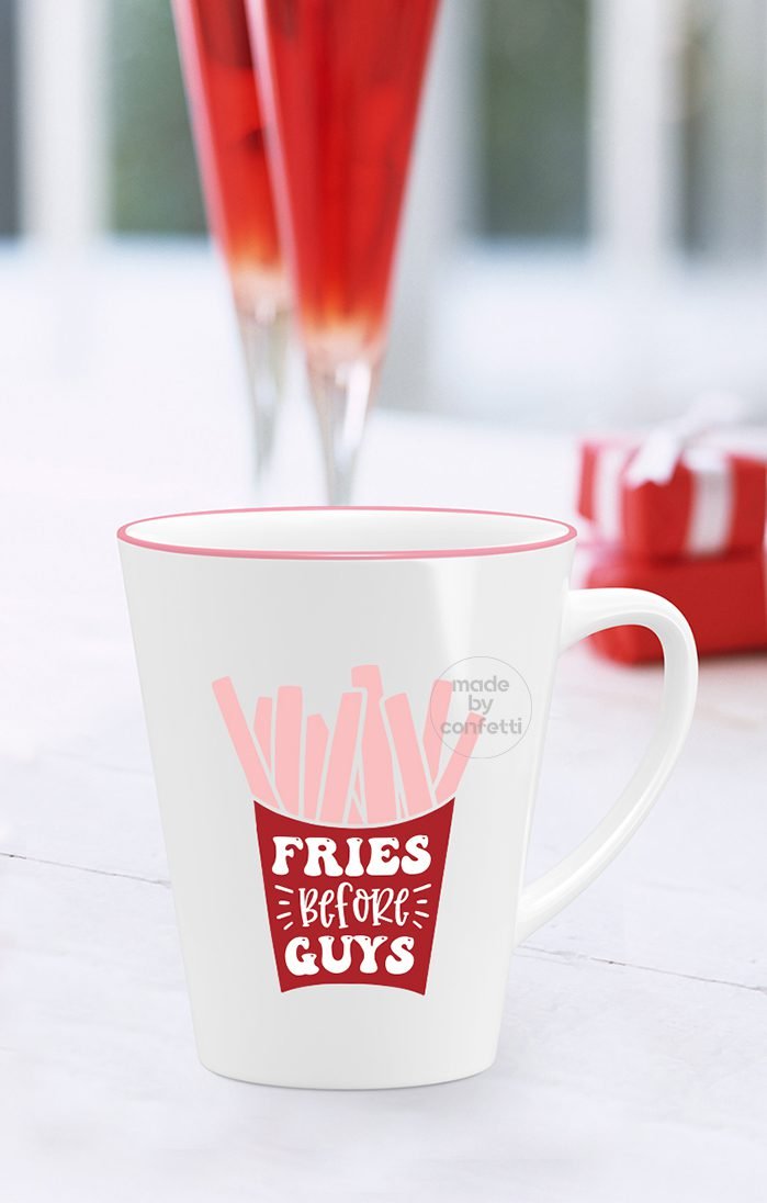 Fries before guys