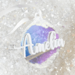 Rainbow Snow Ornament | Christmas