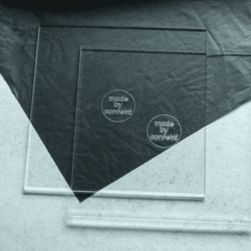 Square Ganache Plate