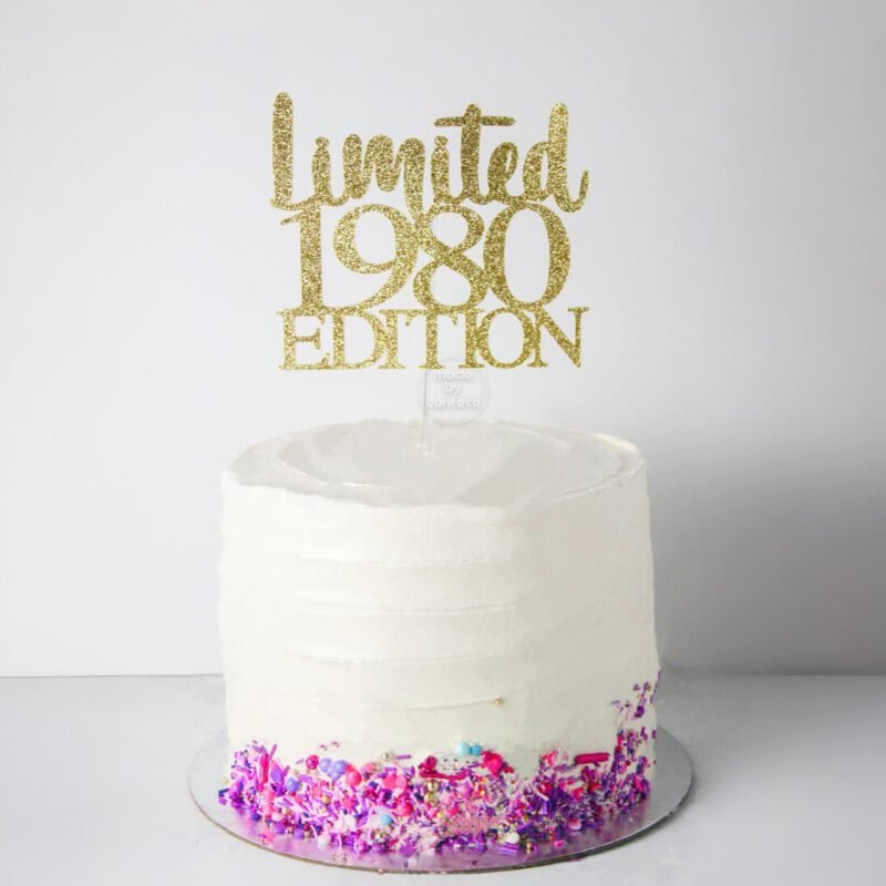 Limited Edition Topper | Birthday