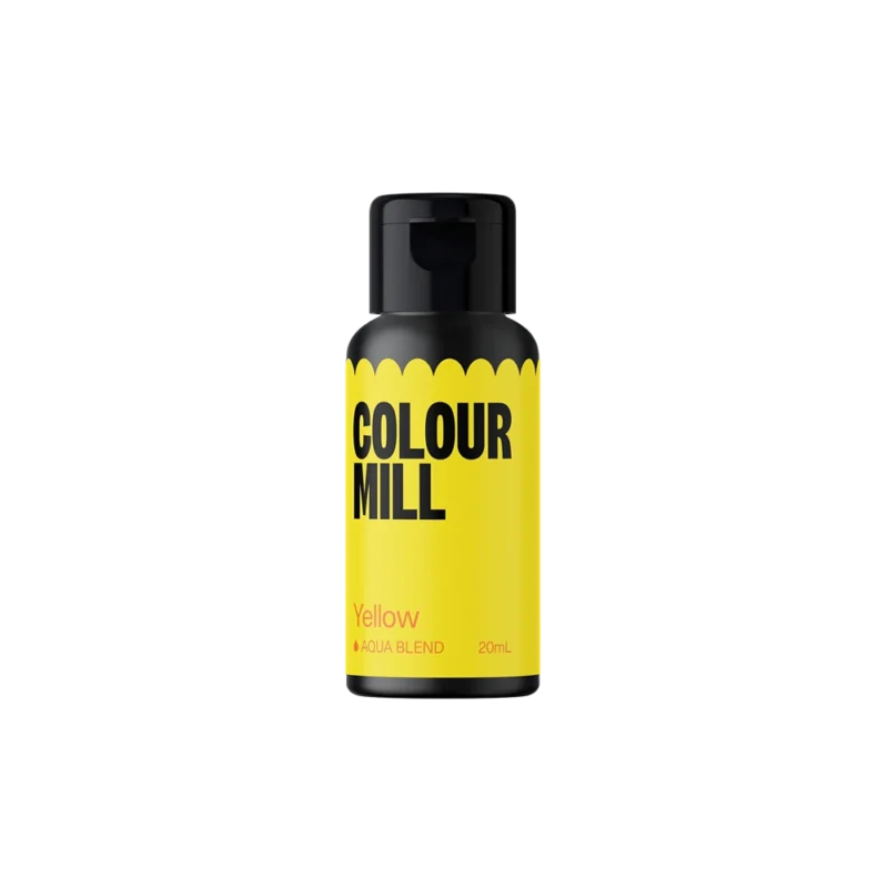 Colour Mill Aqua Blend Food Colouring – Yellow - 20ml