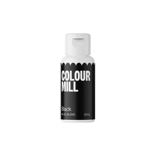 Colour Mill Oil Based Food Colouring – Black - 20ml
