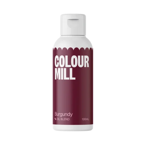 Colour Mill Oil Based Food Colouring – Burgundy - 100ml