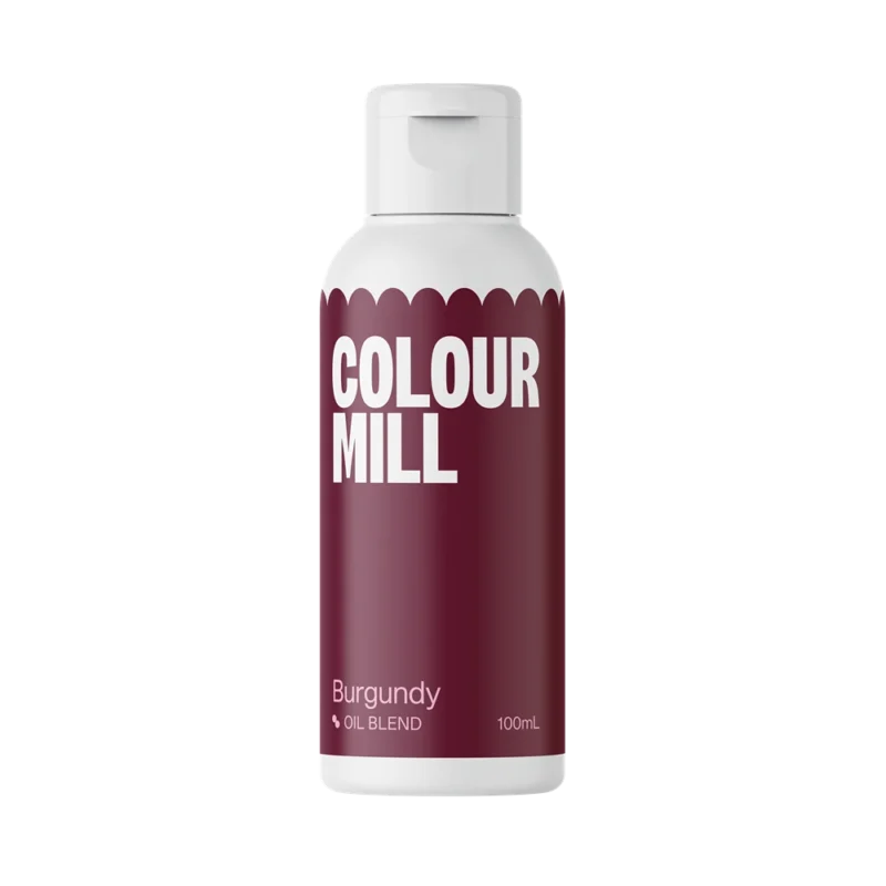 Colour Mill Oil Based Food Colouring – Burgundy - 100ml