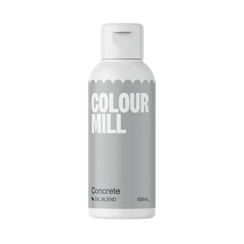 Colour Mill Oil Based Food Colouring – Concrete - 100ml