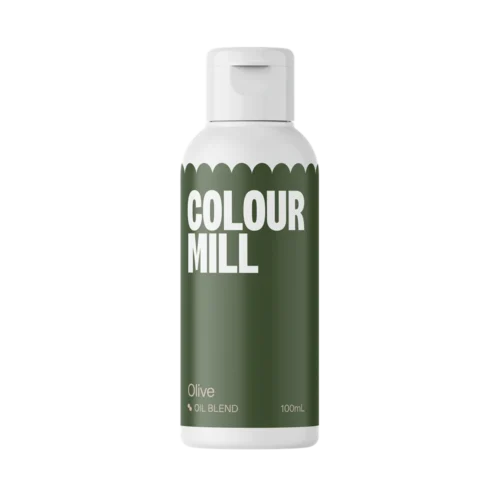 Colour Mill Oil Based Food Colouring – Olive - 100ml