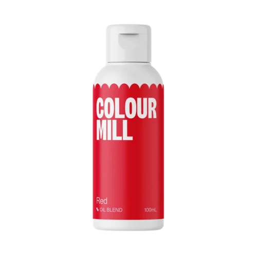 Colour Mill Oil Based Food Colouring – Red - 100ml
