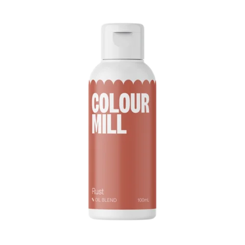 Colour Mill Oil Based Food Colouring – Rust - 100ml