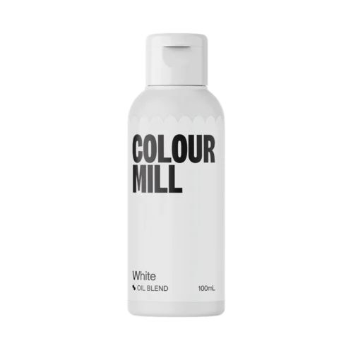 Colour Mill Oil Based Food Colouring – White - 100ml
