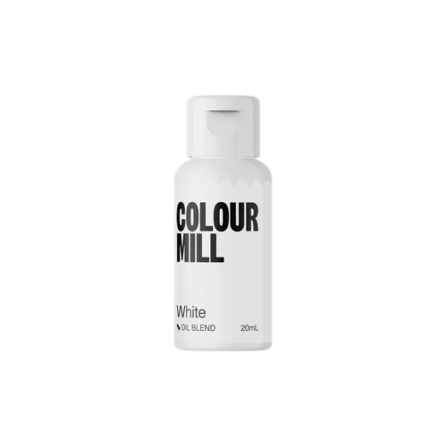 Colour Mill Oil Based Food Colouring – White - 20ml