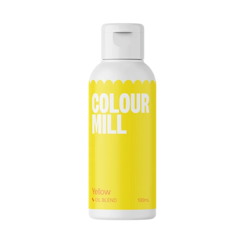 Colour Mill Oil Based Food Colouring – Yellow - 100ml