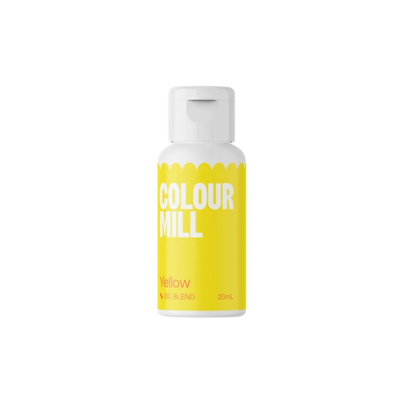 Colour Mill Oil Based Food Colouring – Yellow - 20ml
