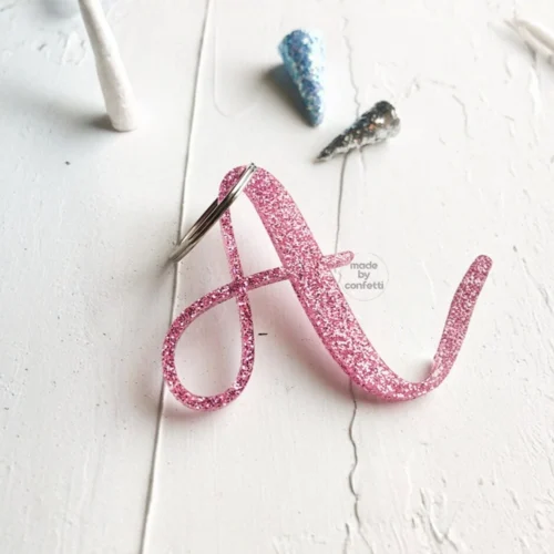 Alphabet key chain