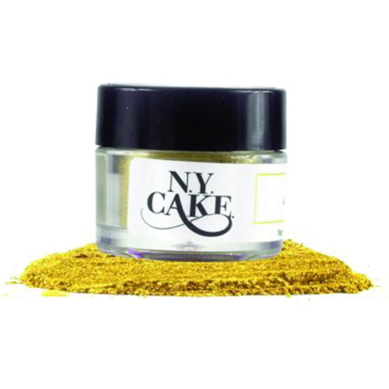 Super Gold Edible Luster Dust / Highlighter by NY Cake - 5 grams