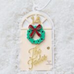 Christmas door ornament