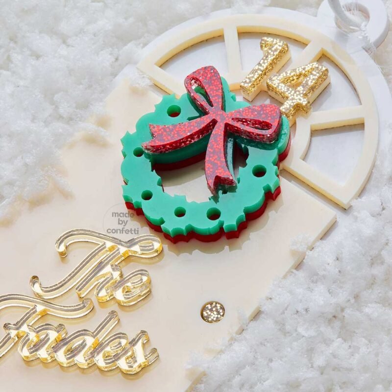 Christmas door ornament