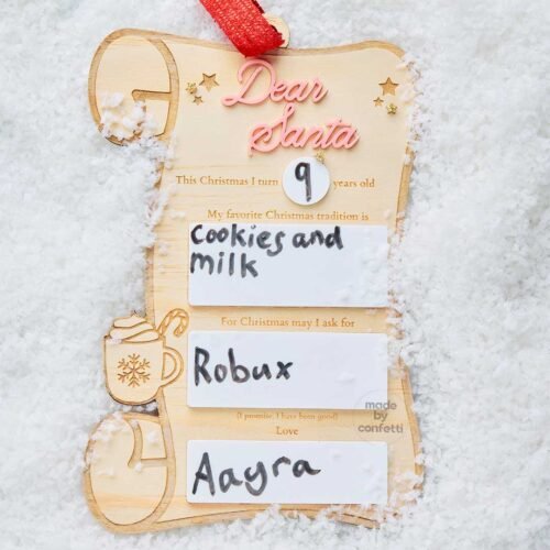 Dear Santa Wish Board