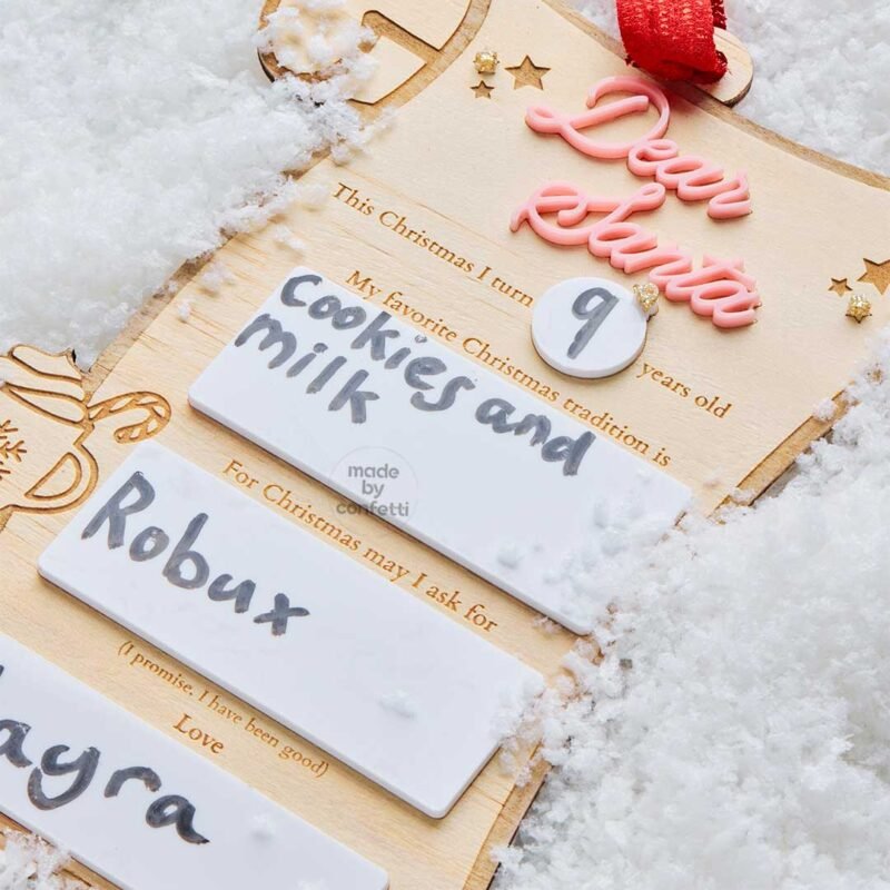 Dear Santa Wish Board